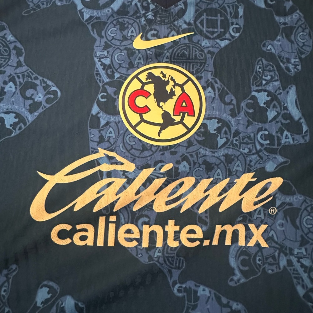 NIKE CLUB AMERICA 2024-25 MEN'S AWAY AUTHENTIC MATCH JERSEY - XXL - Original - Picture 3 of 8